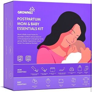 NWT Grownsy Baby & Mom Postpartum Kit - Baby shower gift!
